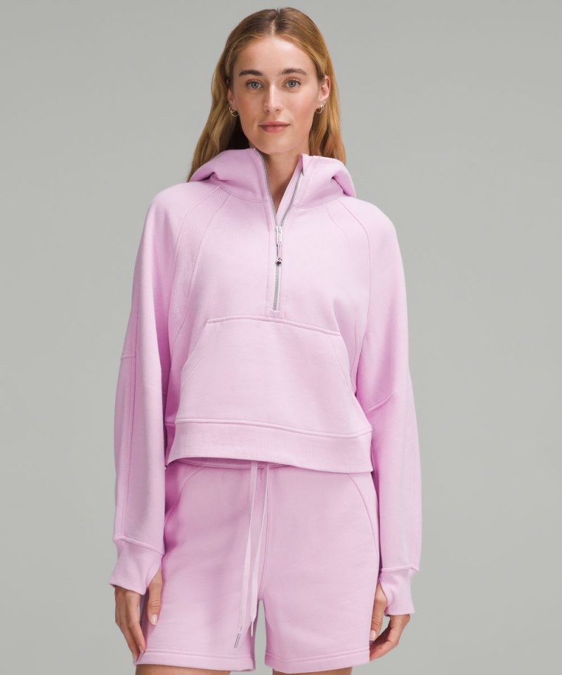 Lululemon | Women's Scuba Oversized Half-Zip Hoodie Vitapink