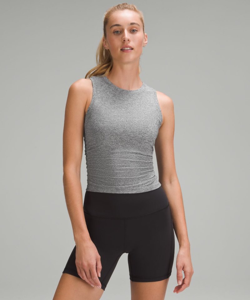 Lululemon | Women's License to Train Tight-Fit Tank Top Heathere