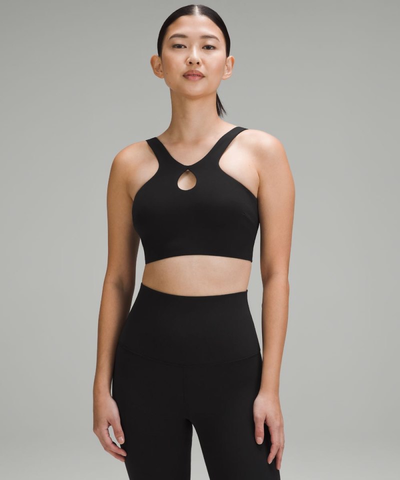Lululemon | Women's SmoothCover Front Cut-Out Yoga Bra Light Sup