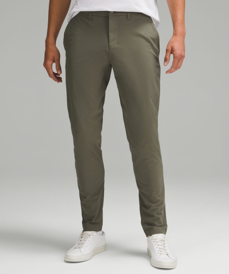 Lululemon | Men's ABC Slim-Fit Trouser 32"L Warpstreme Army